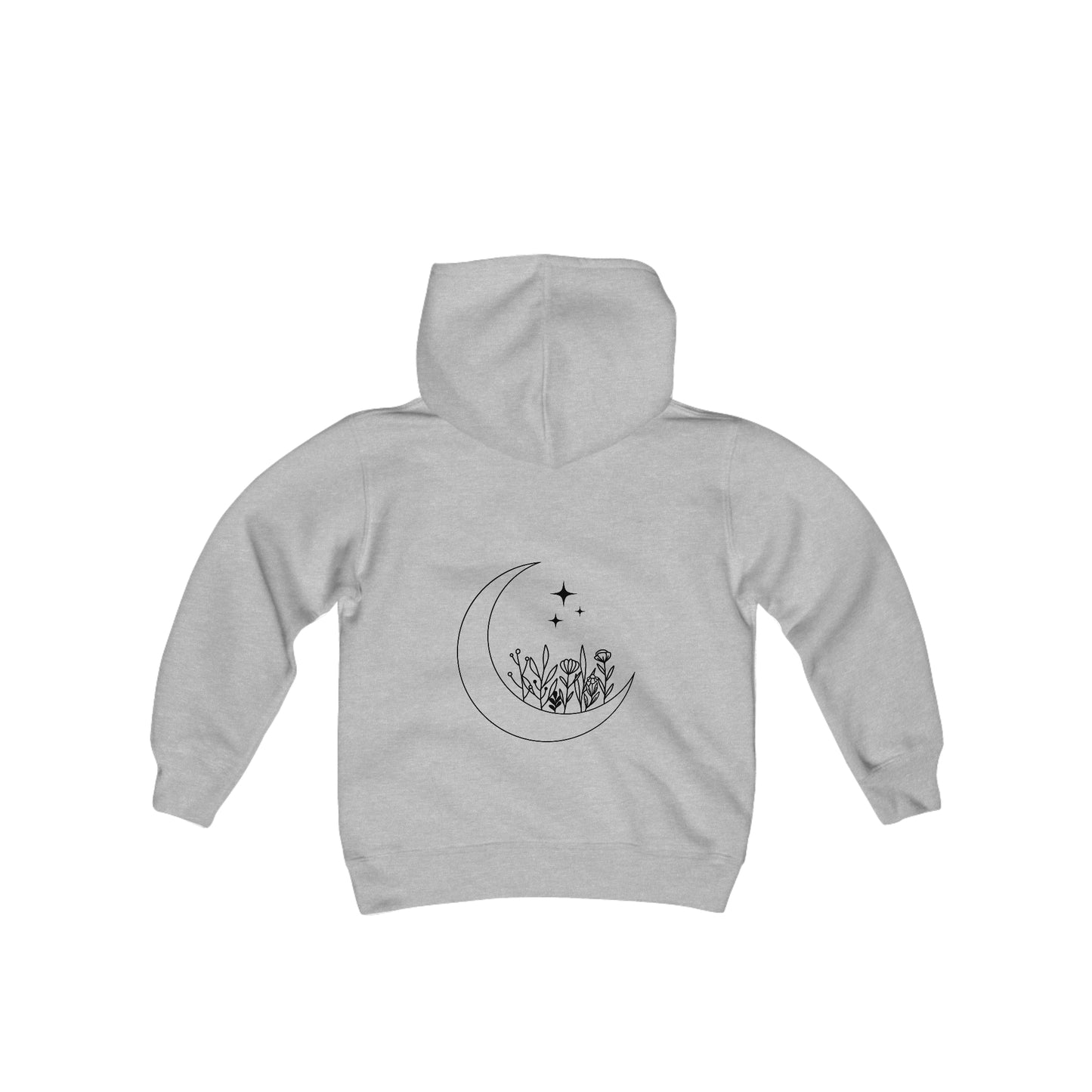 Moon Blooms Kid's Hoodie