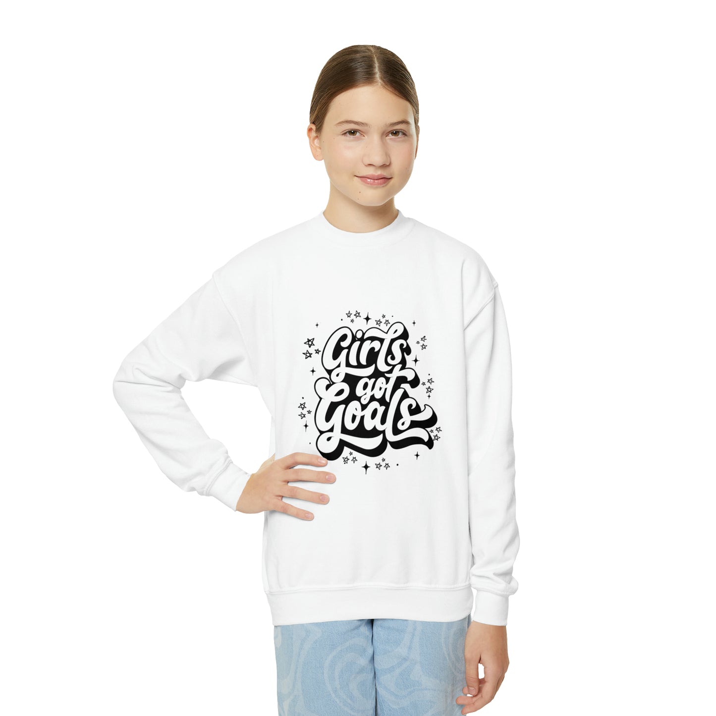 Girls Got Goals Kid's Sweatshirt