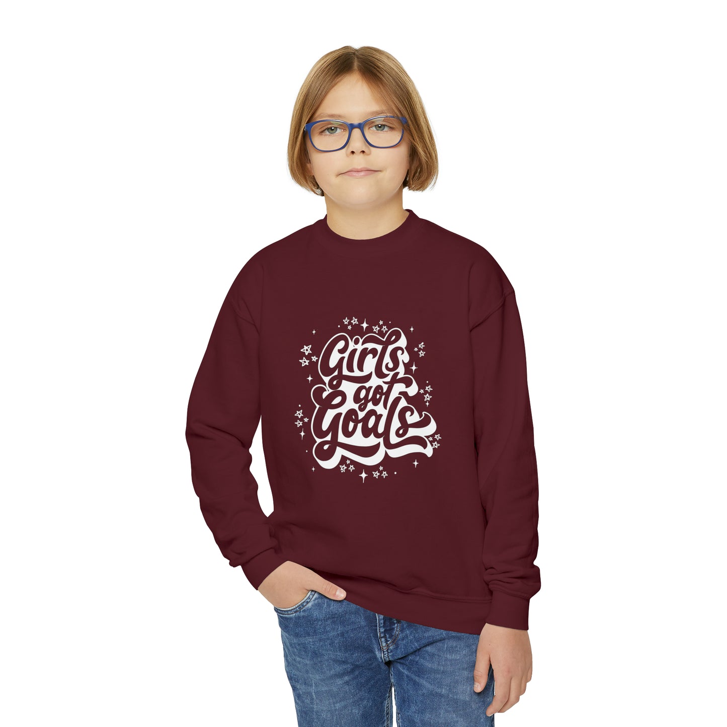 Girls Got Goals Kid's Sweatshirt