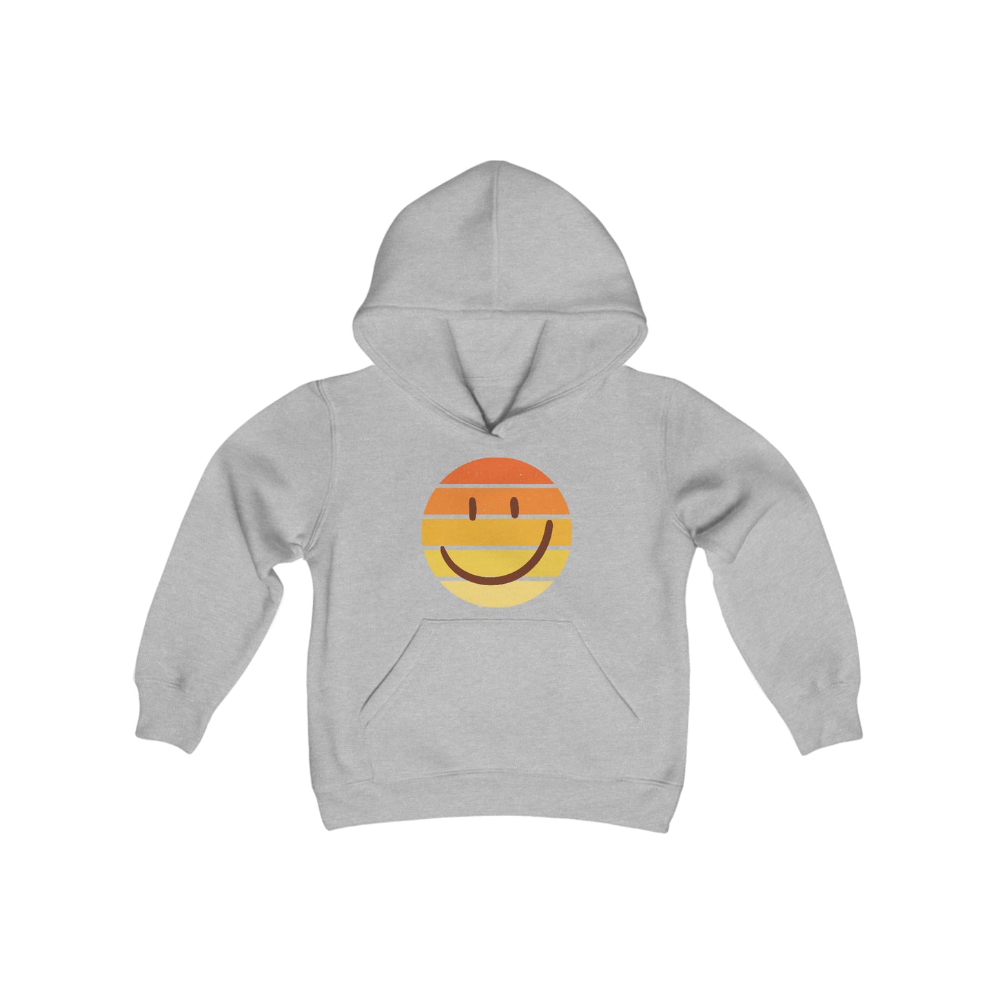 Smiley Stripes Kid's Hoodie