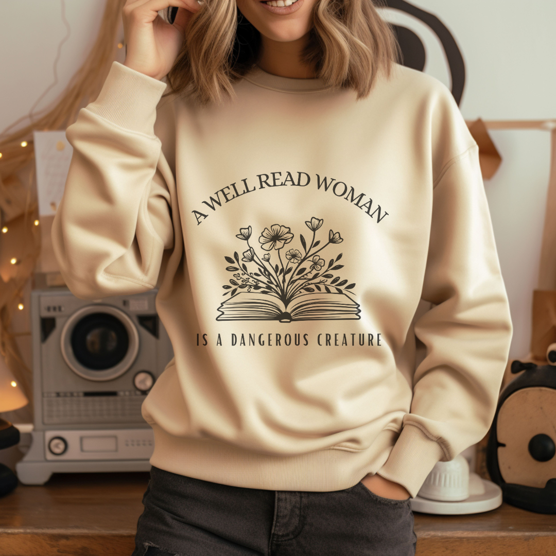 Well Read Woman Sweatshirt