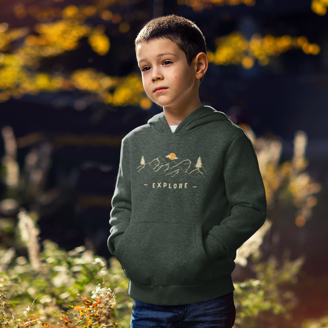 Explore Kid's Hoodie