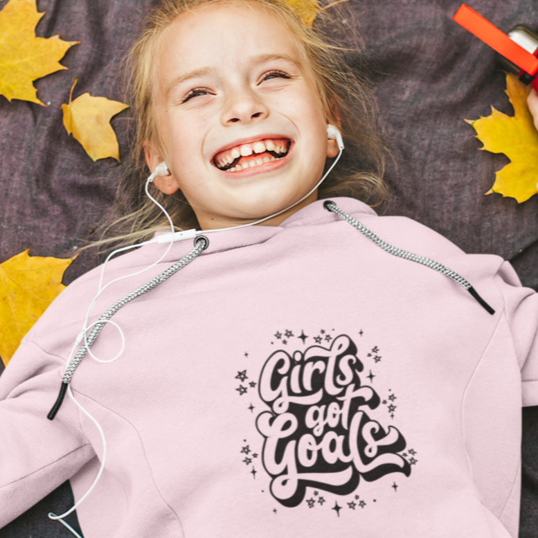 Girls Got Goals Kid's Hoodie